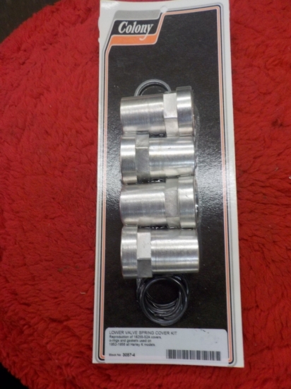 KMODEL "NEW" LOWER VALVE SPRING COVERS #18255-52A